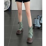 【shoes365】ブリティッシュスタイル厚底ブーツ | aimoha | 詳細画像14