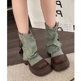 【shoes365】ブリティッシュスタイル厚底ブーツ | aimoha | 詳細画像20