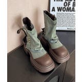 【shoes365】ブリティッシュスタイル厚底ブーツ | aimoha | 詳細画像22