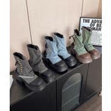 【shoes365】ブリティッシュスタイル厚底ブーツ | aimoha | 詳細画像23