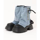 【shoes365】ブリティッシュスタイル厚底ブーツ | aimoha | 詳細画像4