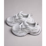 【shoes365】パッチワークデザイン厚底メッシュスニーカー | aimoha | 詳細画像20