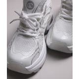 【shoes365】パッチワークデザイン厚底メッシュスニーカー | aimoha | 詳細画像25