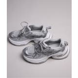 【shoes365】パッチワークデザイン厚底メッシュスニーカー | aimoha | 詳細画像27