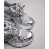 【shoes365】パッチワークデザイン厚底メッシュスニーカー | aimoha | 詳細画像30