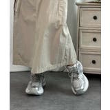 【shoes365】パッチワークデザイン厚底メッシュスニーカー | aimoha | 詳細画像35