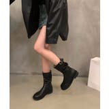 【shoes365】バックル付き 革ブーツ | aimoha | 詳細画像4