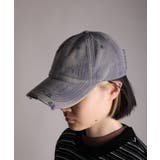 グレー | 【GENXDER】ウォッシュダメージキャップ | aimoha 