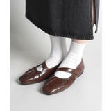 ブラウン | 【shoes365】装飾しわベルト付きパンプス | aimoha