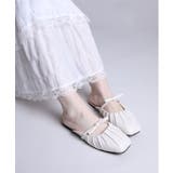 【shoes365】シャーリングリボンサンダル | aimoha  | 詳細画像7 