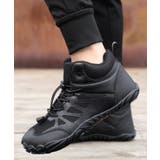 ブラック | 【shoes365】メッシュデザイン防滑アウトドアシューズ | aimoha men