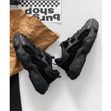 【shoes365】パッチワーク凹凸感厚底スニーカー | aimoha  | 詳細画像6 