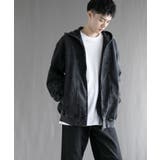 ブラック | Vintage Washed Zip | aimoha men