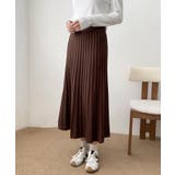 プリーツニットロングスカート | aimoha  | 詳細画像14 