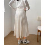 プリーツニットロングスカート | aimoha  | 詳細画像21 