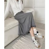 編み柄ニットロングスカート | aimoha  | 詳細画像4 