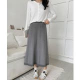 編み柄ニットロングスカート | aimoha  | 詳細画像6 