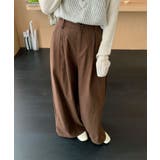 タック ワイドパンツ | aimoha | 詳細画像2