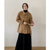 マスタード | DECADE CLASSIC リバーウールステンカラーコート | DECADECLASSIC