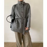 DECADE CLASSIC リバーウールステンカラーコート | DECADECLASSIC | 詳細画像8 