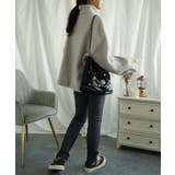 ボアプルオーバー ボアトレーナー オーバーサイズ 秋冬【AW】 | aimoha  | 詳細画像19 