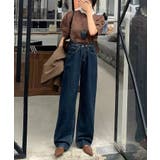 ストレート シルエット デニムパンツ | aimoha  | 詳細画像2 