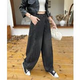 ワイドバルーンデニムパンツ | aimoha  | 詳細画像10 