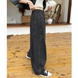 ワイドバルーンデニムパンツ | aimoha  | 詳細画像7 