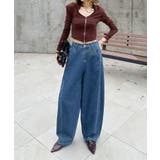 ワイドバルーンデニムパンツ | aimoha  | 詳細画像5 