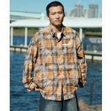 HOOK -select- ウォッシュ風チェック柄オーバーシャツ | HOOK | 詳細画像36