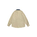 HOOK -select- レトロ調刺繍チェック柄デニム襟長袖シャツ | HOOK | 詳細画像5