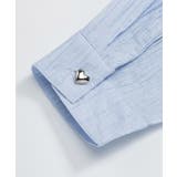 【HOOK】for girls リボンアイレットストライプロングシャツ | HOOK | 詳細画像9 