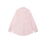 【HOOK】for girls リボンアイレットストライプロングシャツ | HOOK | 詳細画像6 