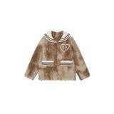 【HOOK】for girls セーラー襟フェイクシープジャケット【AW】 | HOOK | 詳細画像5