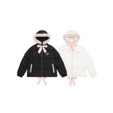 【HOOK】for girls リボン付き中綿フードジャケット | HOOK | 詳細画像1