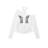 【HOOK】for girls バタフライ刺繍ワンショルダートップス | HOOK | 詳細画像10 