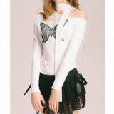 【HOOK】for girls バタフライ刺繍ワンショルダートップス | HOOK | 詳細画像26 