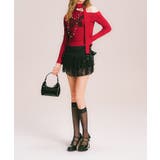 【HOOK】for girls バタフライ刺繍ワンショルダートップス | HOOK | 詳細画像31 