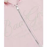 【HOOK】for girls バイカラー刺繍ジップパーカー | HOOK | 詳細画像12 