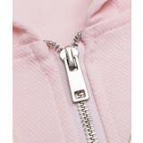 【HOOK】for girls バイカラー刺繍ジップパーカー | HOOK | 詳細画像14 