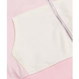 【HOOK】for girls バイカラー刺繍ジップパーカー | HOOK | 詳細画像6 