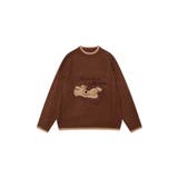 HOOK -select- マフラー付き犬イラストジャカードニット【AW】 | HOOK | 詳細画像9 