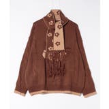 HOOK -select- マフラー付き犬イラストジャカードニット【AW】 | HOOK | 詳細画像2 