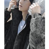 軽くて暖かい!フード付き総柄中綿ジャケット 韓国ファッション ストリート系 | HOOK | 詳細画像5