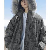 軽くて暖かい!フード付き総柄中綿ジャケット 韓国ファッション ストリート系 | HOOK | 詳細画像7