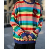 新色登場！スウェット 溶けるハート刺繍レインボーボーダーリンガースウェット 韓国… | HOOK | 詳細画像22 