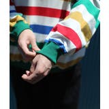 新色登場！スウェット 溶けるハート刺繍レインボーボーダーリンガースウェット 韓国… | HOOK | 詳細画像29 