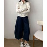 着回し抜群！ハーフジップニットカーディガン | aimoha  | 詳細画像8 