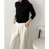 着回し抜群！ハーフジップニットカーディガン | aimoha  | 詳細画像12 