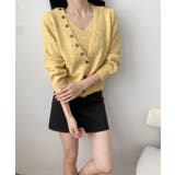 キャミソール付きふんわりニットカーディガンセット アンサンブル | aimoha | 詳細画像23